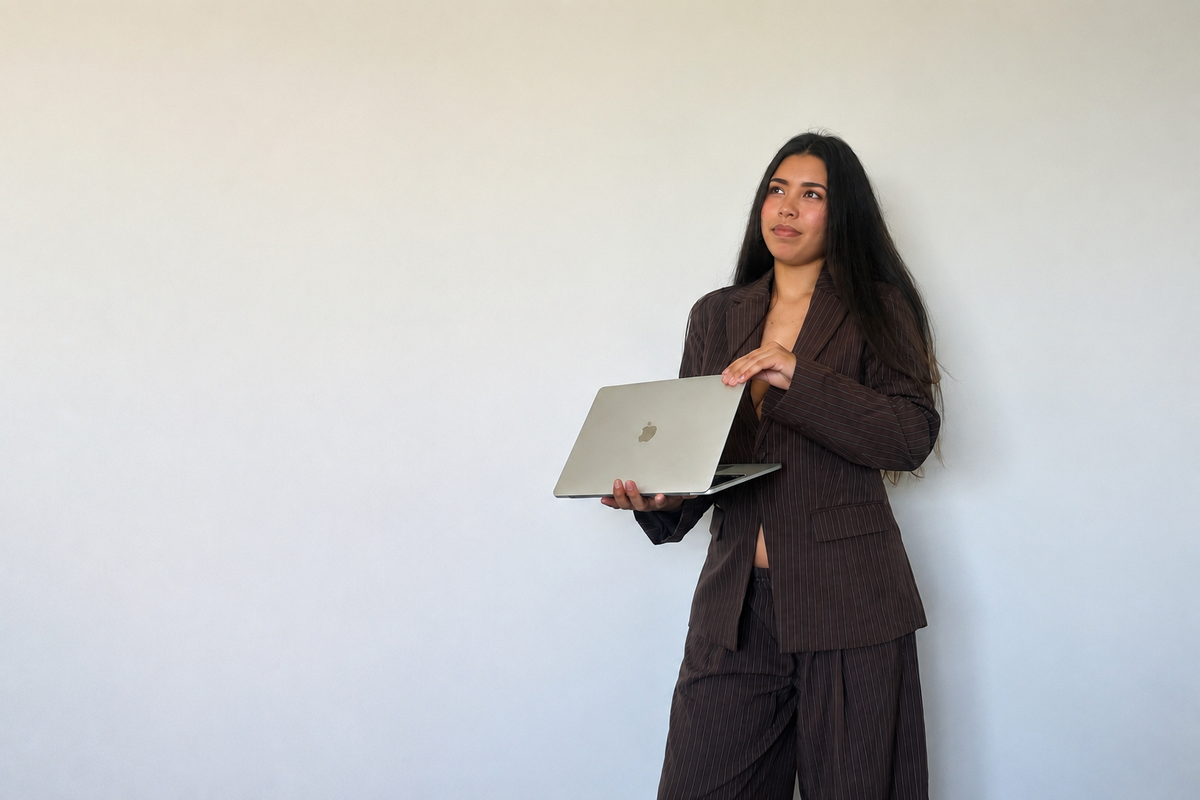 Kristy, founder of Blanqt Studio